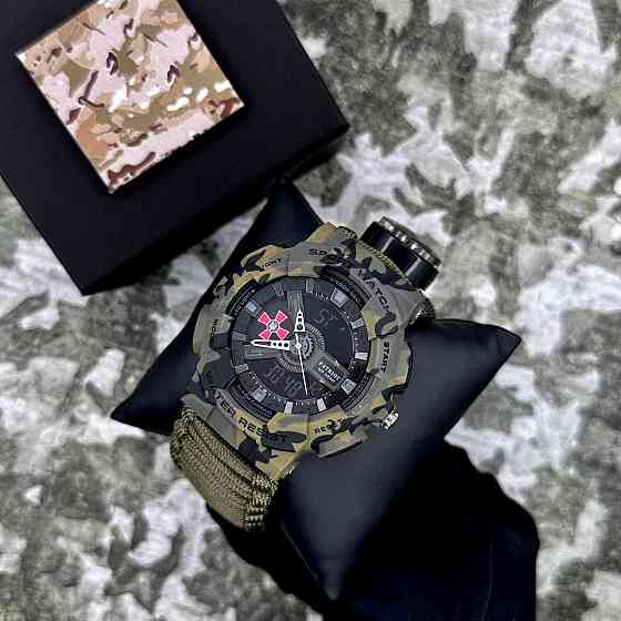 Patriot 005CMGRSU ЗСУ Зелений камуфляж Паракордовий ремінець Army Green + Коробка. SBR Київ