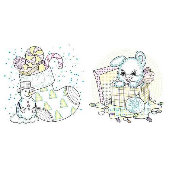 Розмальовка дитяча "Подарунки" 1806005, 12 сторінок Вінниця