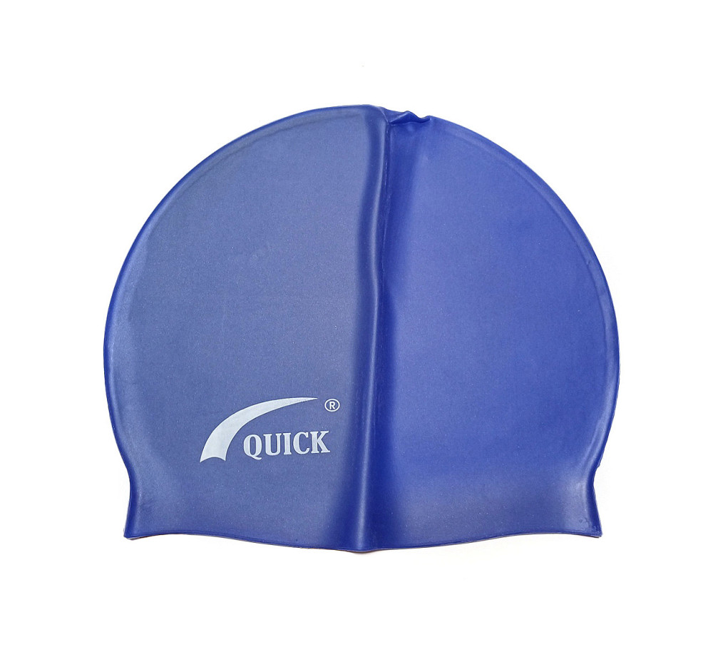Шапочка для плавання синя дитяча Quick Київ - фото 2