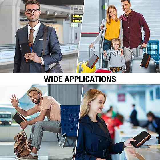 Клатч-портмоне с защитой карт и 17 отделениями Киев