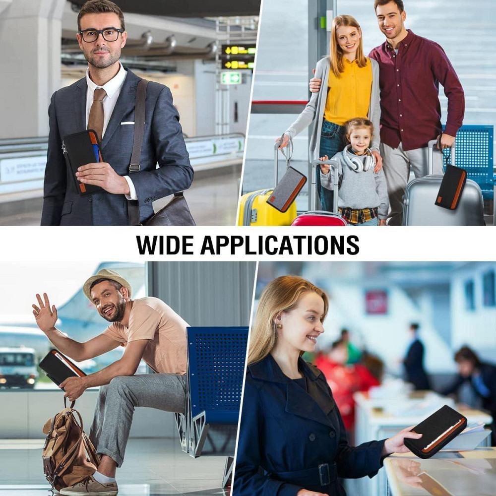 Клатч-портмоне с защитой карт и 17 отделениями Киев - изображение 6