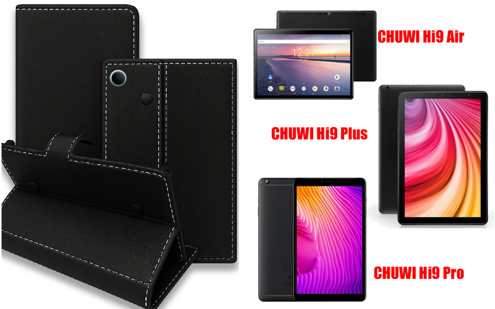 Книга-трансформер для планшета Chuwi Hi10 Go, Hi10 Plus, Hi10 Pro, цвет Black Киев - изображение 1
