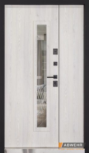 Входная дверь с терморазрывом Abwehr Termix Tower 527 Металл Lampre Антрацит+Vinorit Сосна Прованс 1200*2050 мм Киев - изображение 2