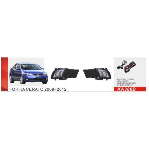 Дополнительные фары для KIA Cerato 2009-2012 KA-386B 881-12V27W с электропроводкой Харьков - изображение 1
