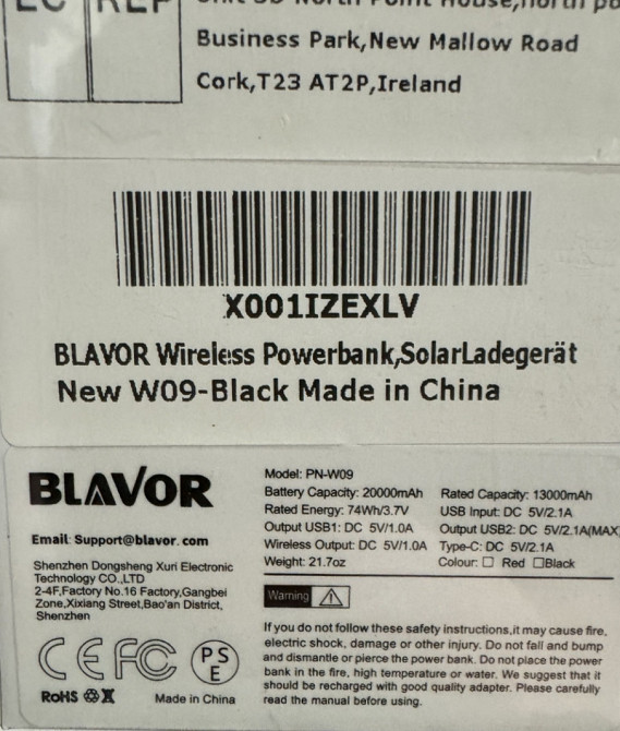 Сонячний Павербанк BLAVOR (PN- W09) Київ - фото 1