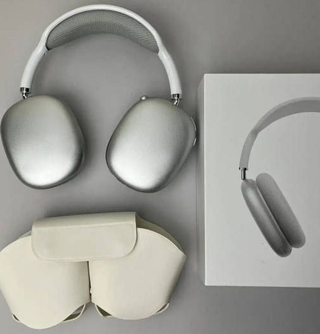 Навушники Apple AirPods Max 1:1 сірого кольору Аірподс макс Silver. Киев - изображение 1