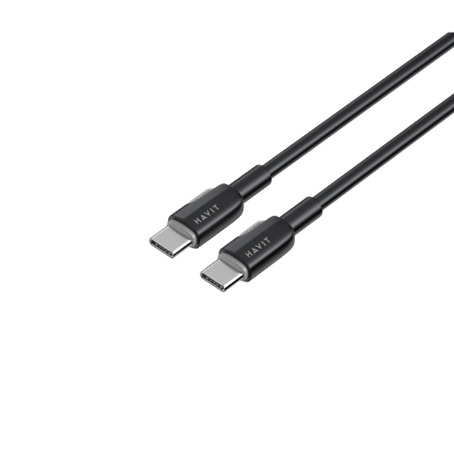 Кабель USB PD Type-C/Type-C Havit HV-CB308C 3,0A 60W 1м чорний Житомир - фото 4