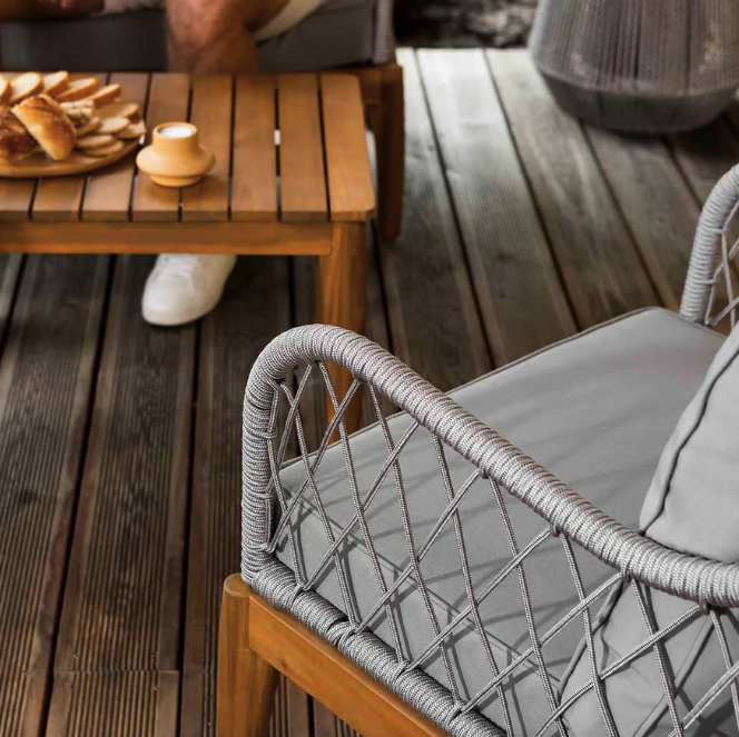 Комплект садових меблів Di Volio Ragio сірий Киев - изображение 7