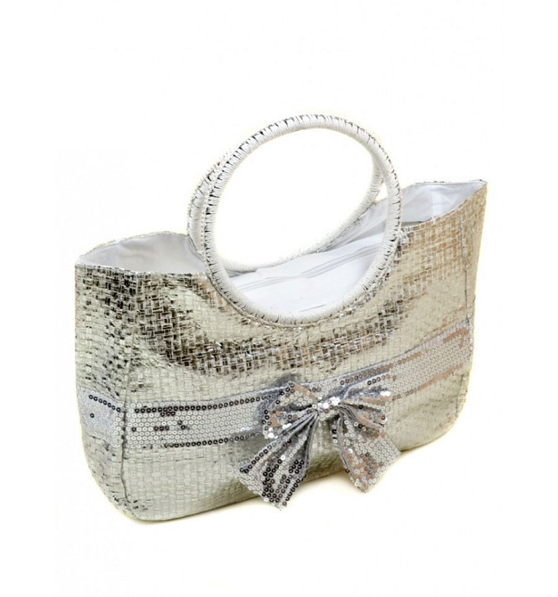 Сумка літня жіноча срібляста Київ - фото 1