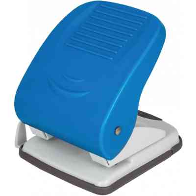 Дырокол Economix с линейкой 40 листов Синий (E40136) Винница
