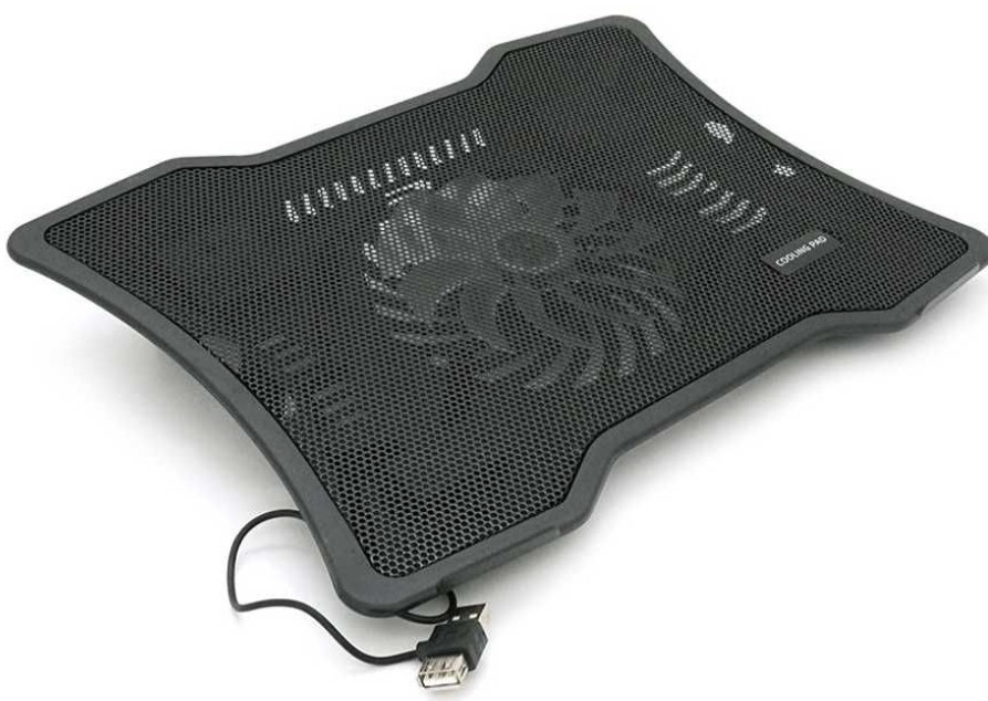 Охолоджувальна підставка під ноутбук Pccooler 10-15" 140 mm BLUE LED. Харків - фото 1