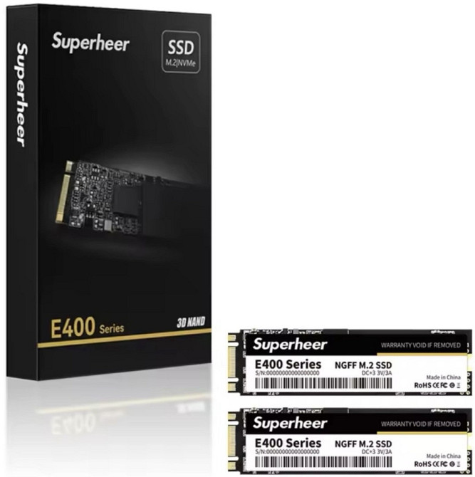 Новый SSD 1TB Superheer SSD накопитель E400 550mb/s M2 1000mb NVme. Харьков - изображение 5