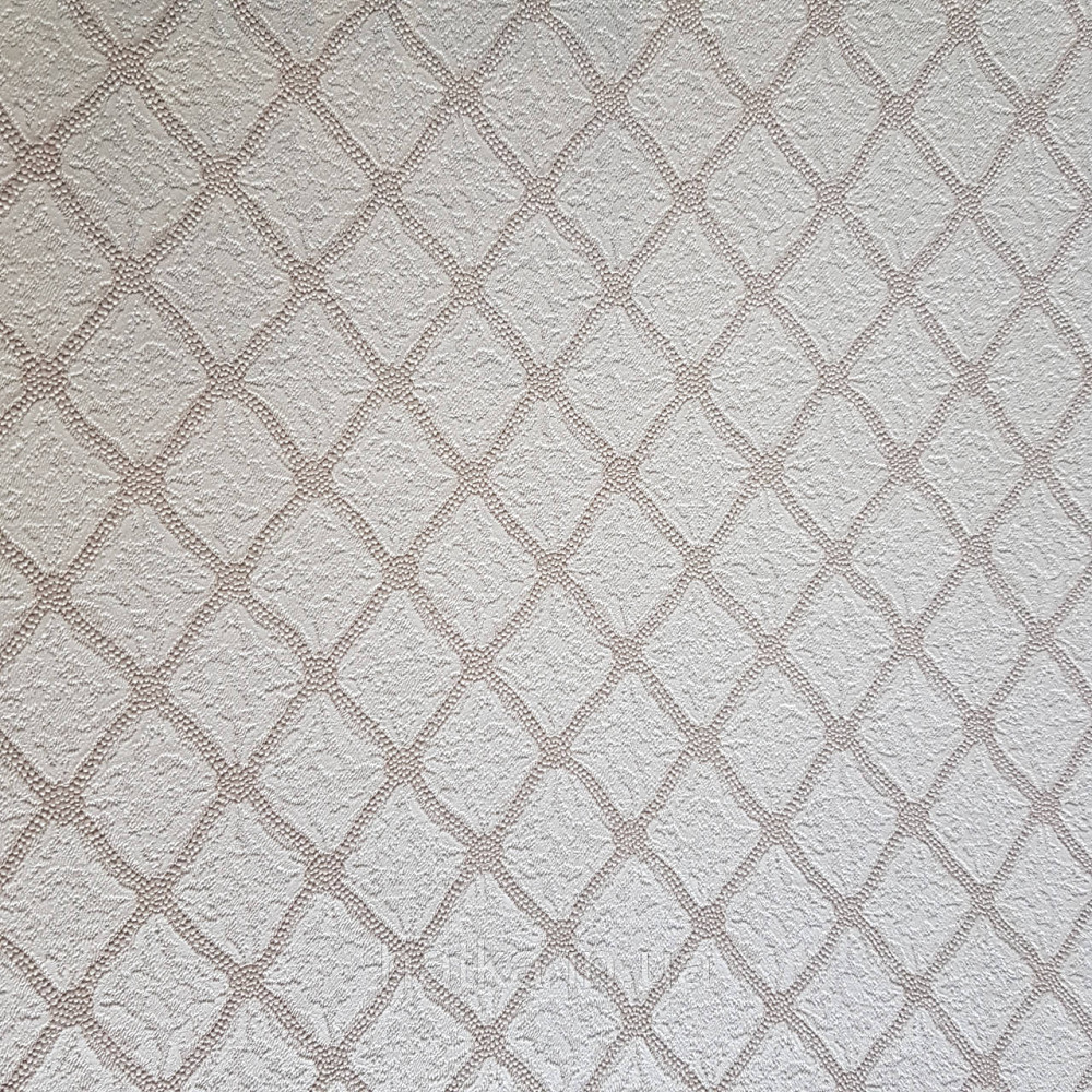 Обои метровые винил на флизелине Decowall Retro полоски фигуры сеткой структурные бежевые на молочном Киев - изображение 2