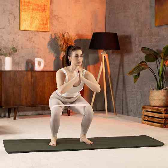 Колрик для йоги Hop-Sport HS-NB010GM NBR 1см темный хаки Киев