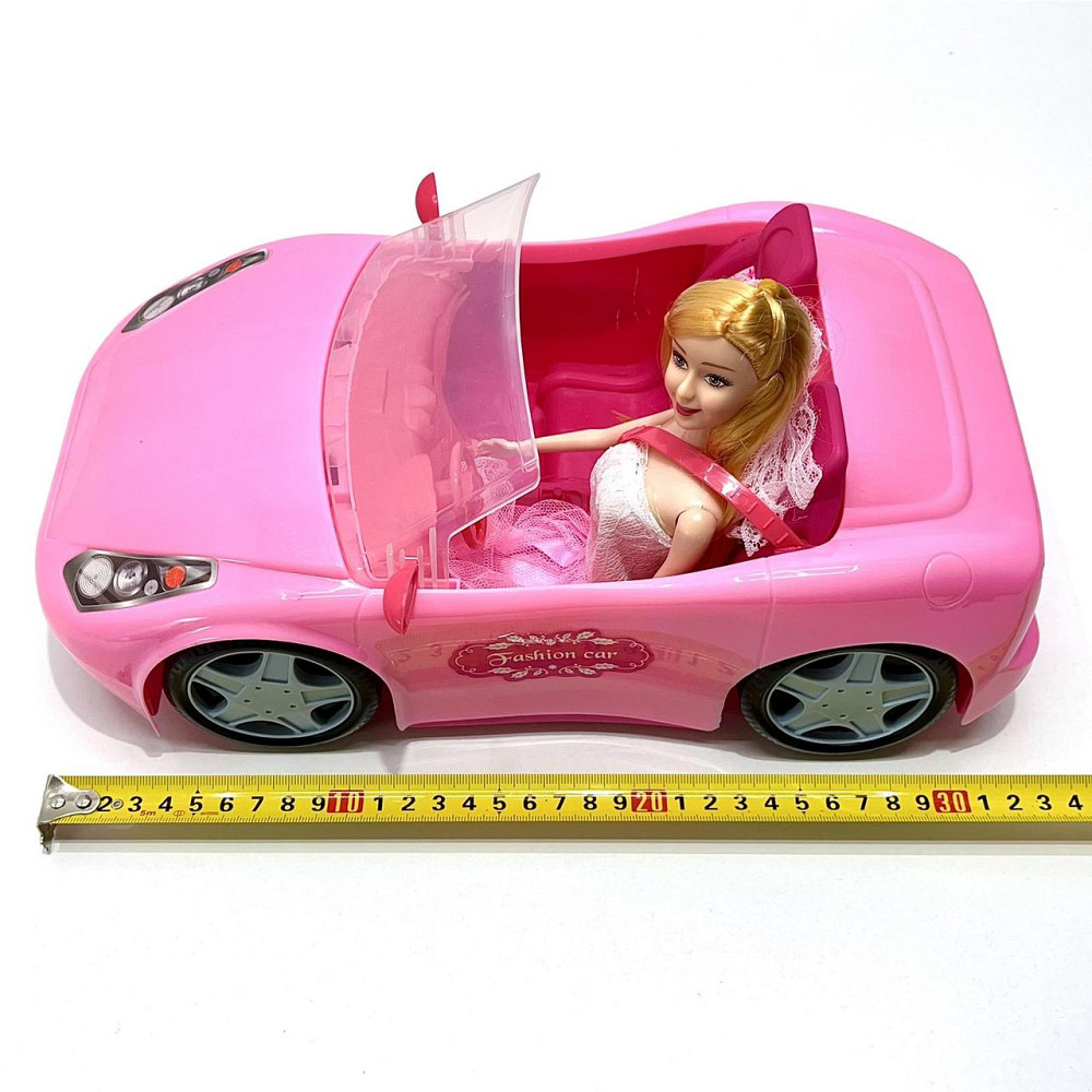 Лялька наречена 27см з машиною 33,5 см Вид 2 Рожевий (925-179-80-81) Чернігів - фото 6