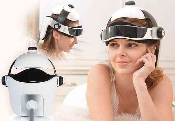 Масажер для голови електричний Benbo HM-1 пульт 7 режимів (підігрів, тиск повітря, вібрація, музика) Вінниця