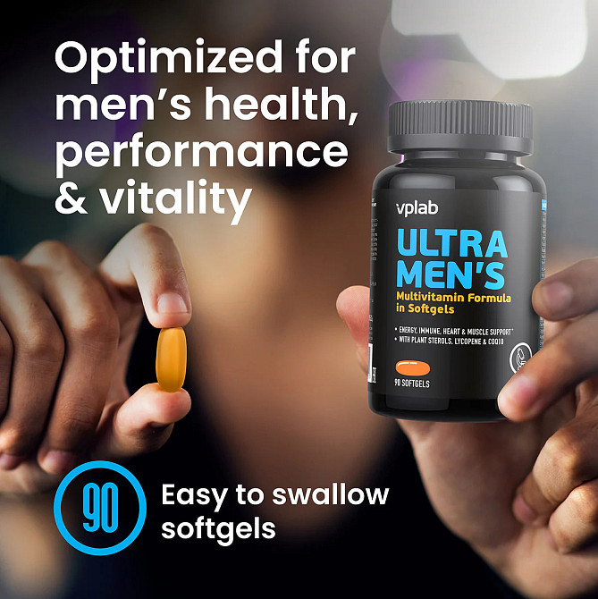 Ultra Men's Sport Multivitamin 90 softgels Луцьк - фото 3