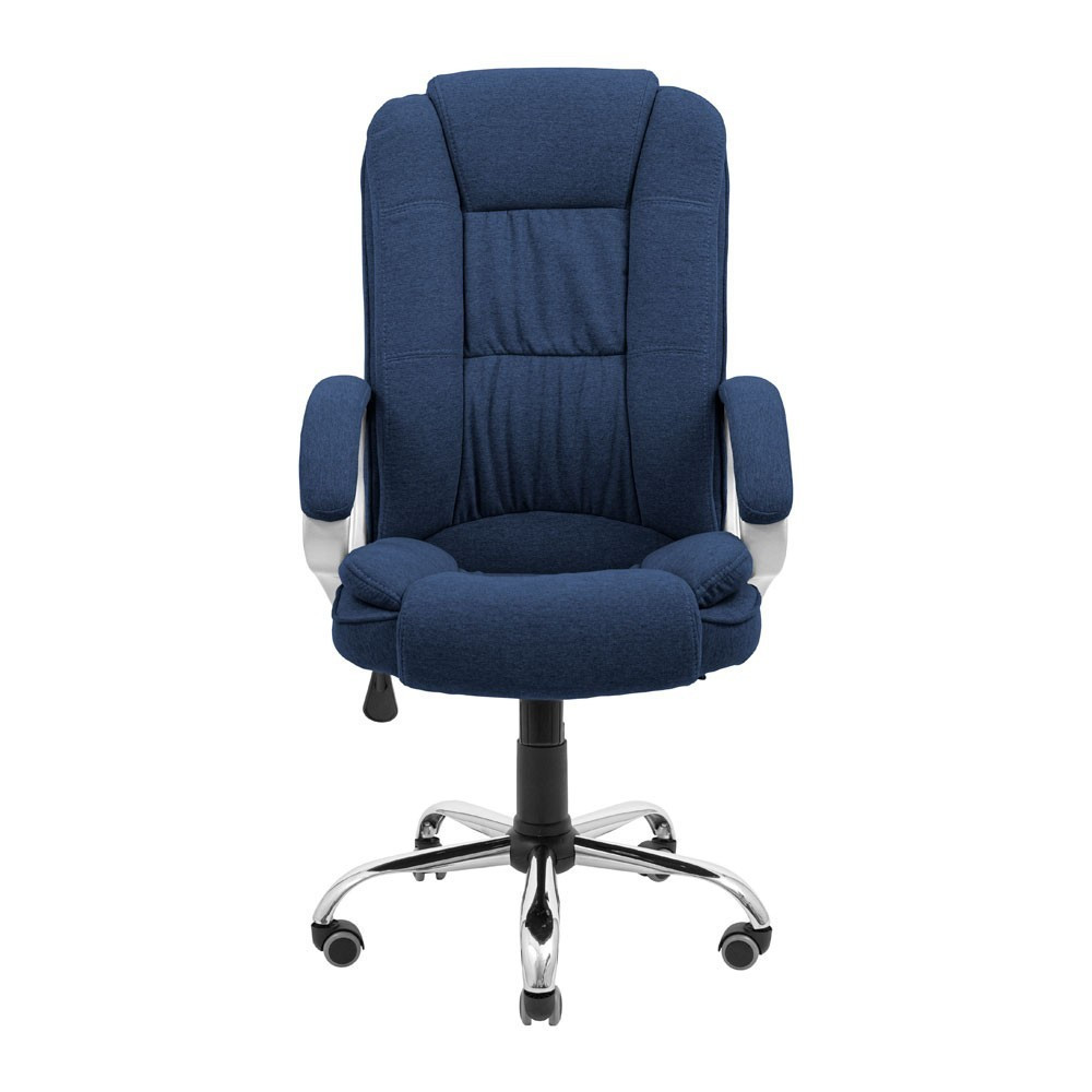 Офісне крісло керівника Richman California Хром M3 Multiblock Синій Дніпро - фото 2