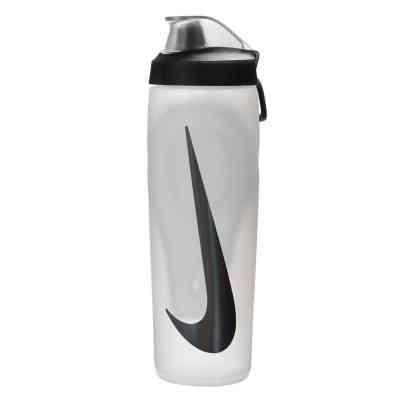 Бутылка для воды Nike Refuel Bottle Locking Lid 24 OZ білий, чорний 709 мл N.100.7668.125.24 (887791745187) Винница