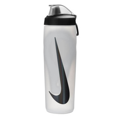 Пляшка для води Nike Refuel Bottle Locking Lid 24 OZ білий, чорний 709 мл N.100.7668.125.24 (887791745187) Вінниця - фото 1