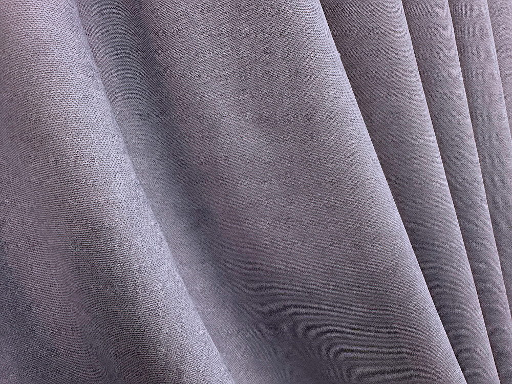 Комплект готових штор VR-Textil Мікровелюр Petek № 1493ш Лавандовий 100х290 см 2 шт (31-741) Київ - фото 6