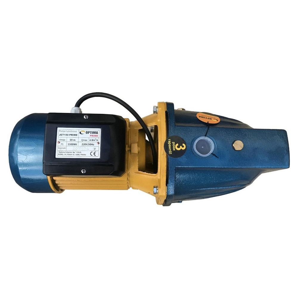 Насос центробежный Optima JET150 PRIME 1,5кВт (000020422) Киев - изображение 2