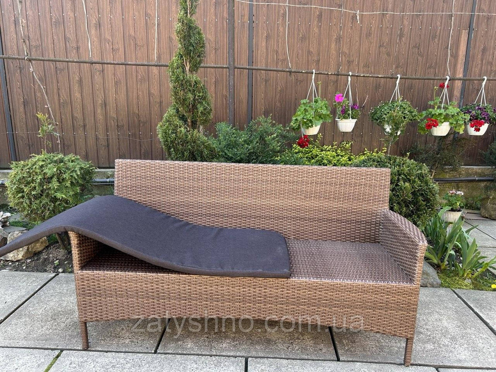 Диван ротанговий плетений вуличний Київ - фото 8