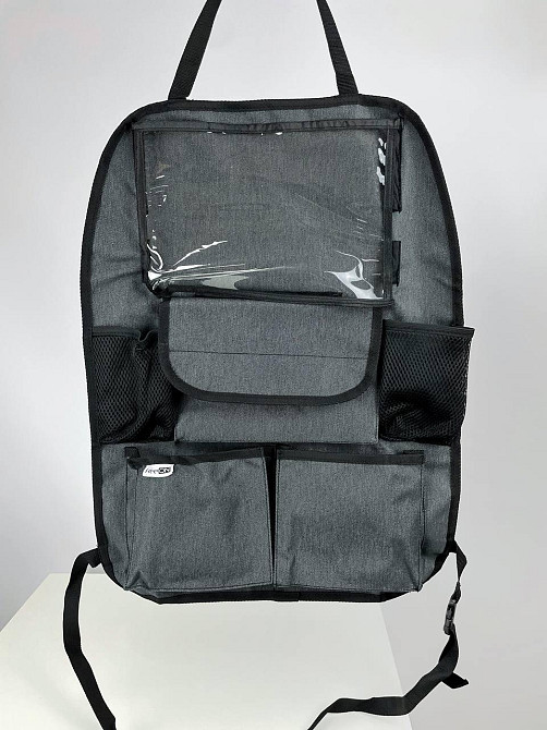 Органайзер для автомобільного сидіння Deluxe FreeON, black Киев - изображение 3