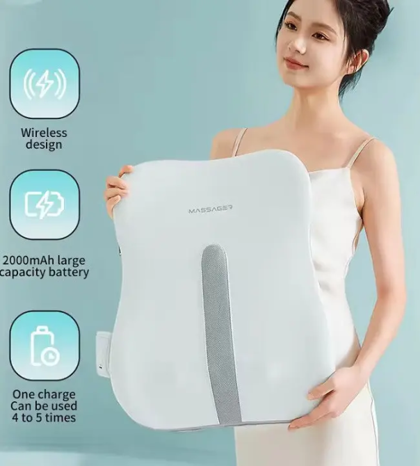 Массажная подушка для спины и поясницы Benbo R16-lux (роликовый массаж, подогрев) Винница - изображение 3