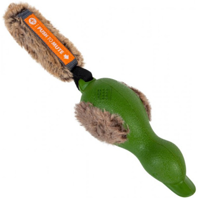 Игрушка для собак GiGwi Push to mute Утка с отключаемой пищалкой 30 см (2331) Винница - изображение 1