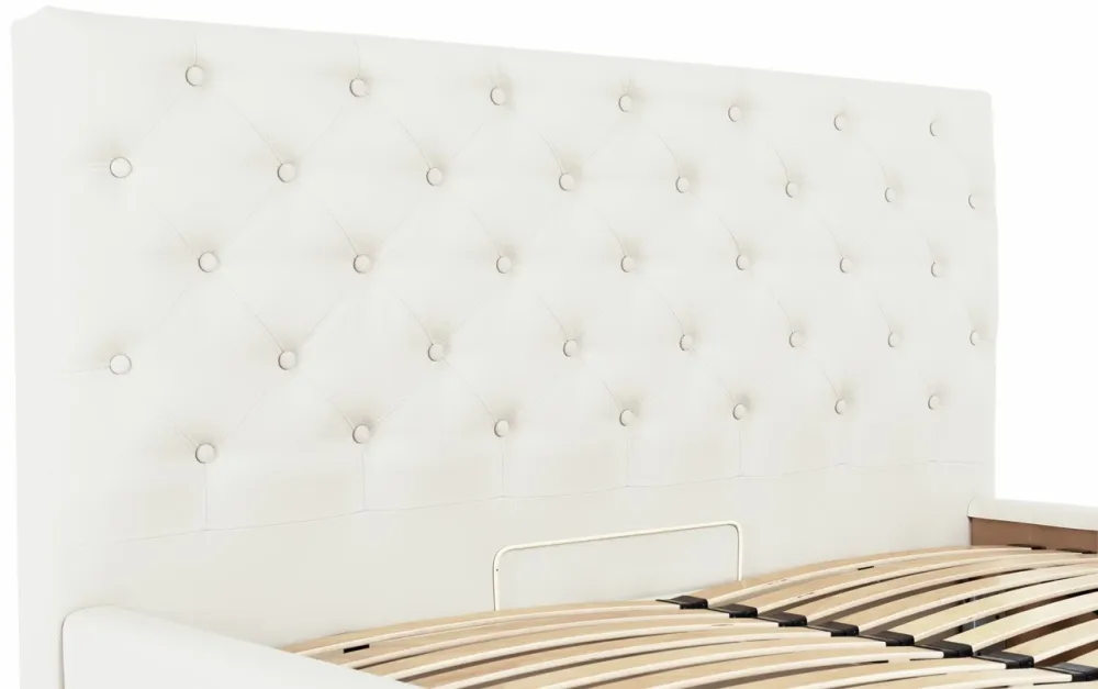 Кровать Двуспальная Coventry Comfort 180 х 190 см Fly 2200 С подъемным механизмом и нишей для белья Белый Киев - изображение 6