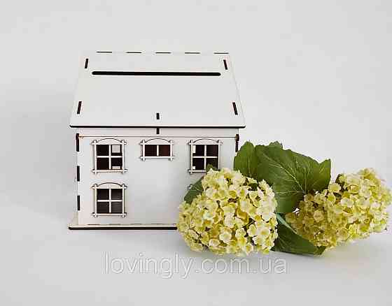 Будиночок - скарбничка 20см Ірпінь