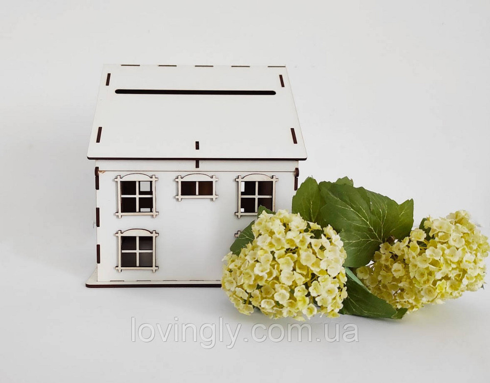 Домик - копилка 20см Ирпень - изображение 2