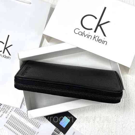 Мужской кожаный клатч на молнии (1342) Киев