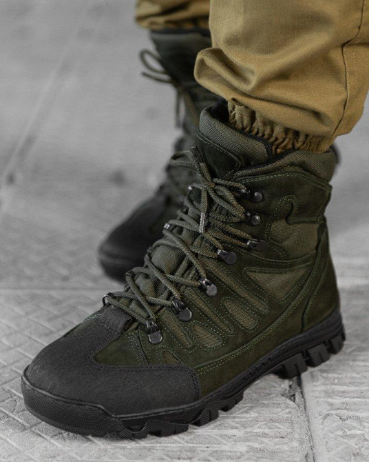 Тактичні черевики weightlessess на флісі Olive ВТ0459 Одеса - фото 2