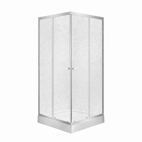 Душова кабіна Lidz Wawel SC90x90.SAT.LOW.FR, скло Frost 4 мм + Lidz Душовий піддон KAPIELKA ST90x90х14 Київ