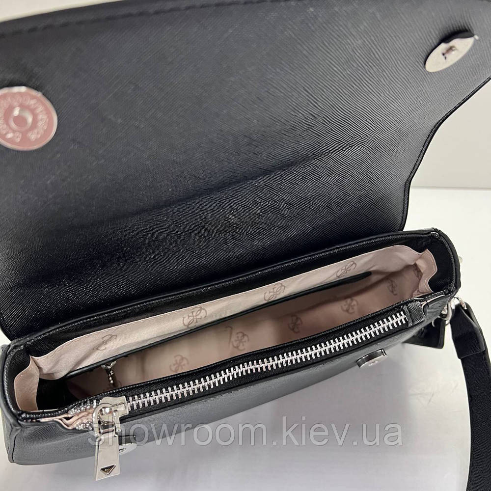Женская сумочка на плечо Guess (813019) black Киев - изображение 4
