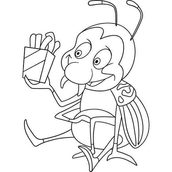 Розпис на полотні "Колорадський жучок" 15054-AC 25x30 см Вінниця