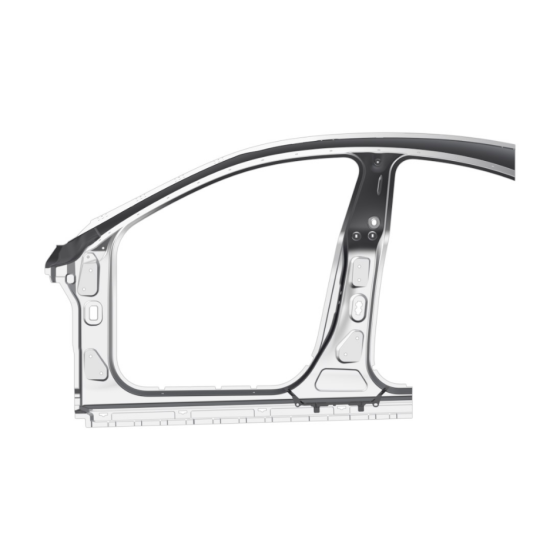 Mercedes-Benz  A1176300259 Стійка "B" права з частиною порога передніх та задніх дверей CLA C117 Одеса