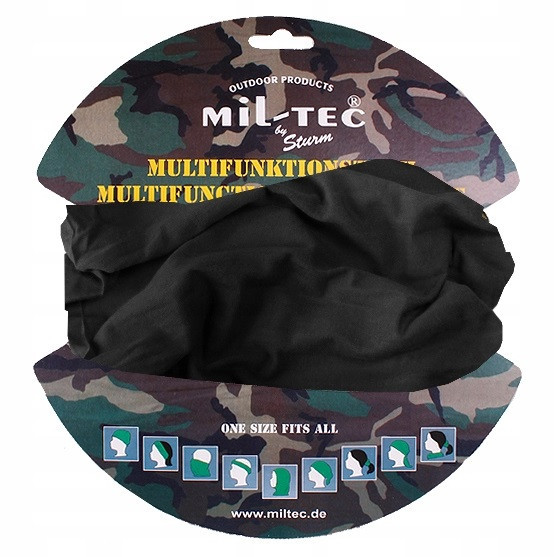 Многофункциональный Универсальный Шарф (Бафф) Mil-Tec от Sturm (12216002) Black Нововолынск - изображение 4