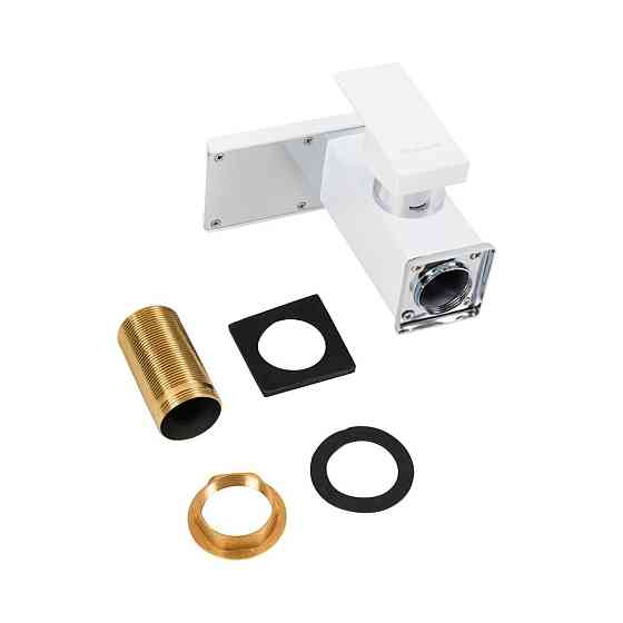 Змішувач для раковини світлодіодний VALESO NSB015 білий Коломыя