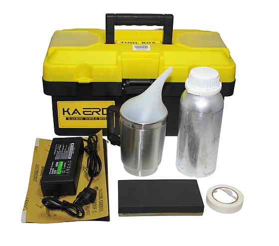 Набір для безконтактного полірування фар (чайник, рідина, маска) Харків