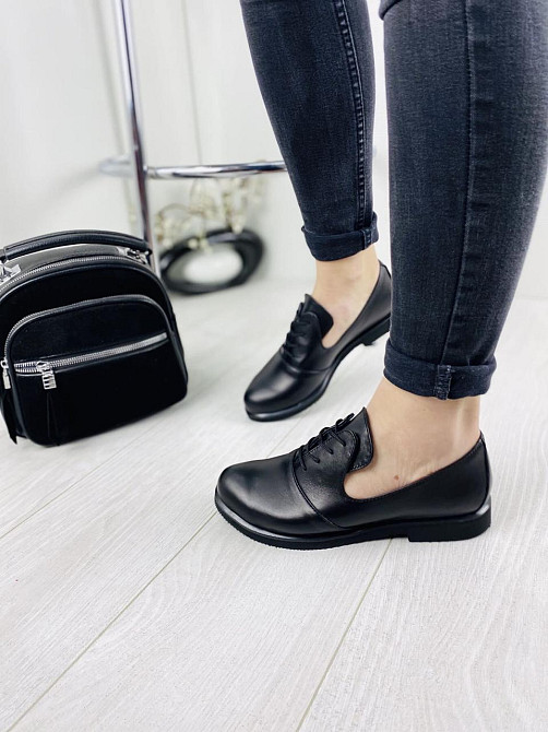 Ilona Туфлі жіночі ILONA 263/L10 чорні (весна-осінь, шкіра натуральна) (3205) Коломия - фото 8