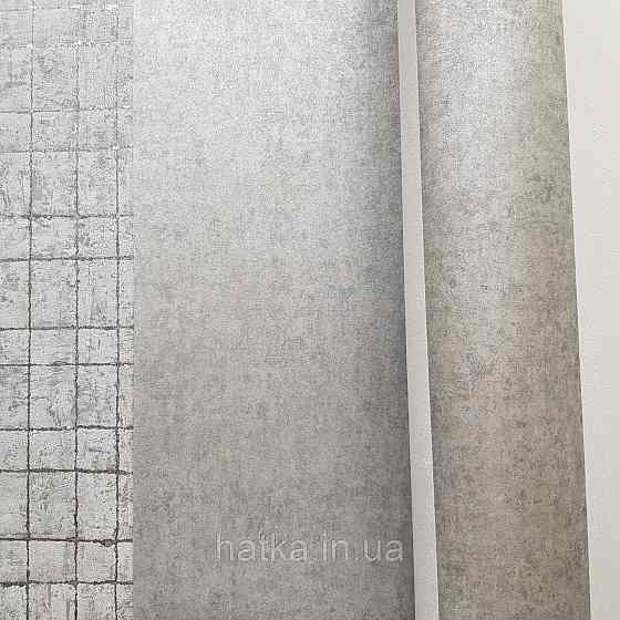 Шпалери флізелінові еко Rasch Kerala 0.53х10 м під венеціанську штукатурку сірі з перламутром Київ