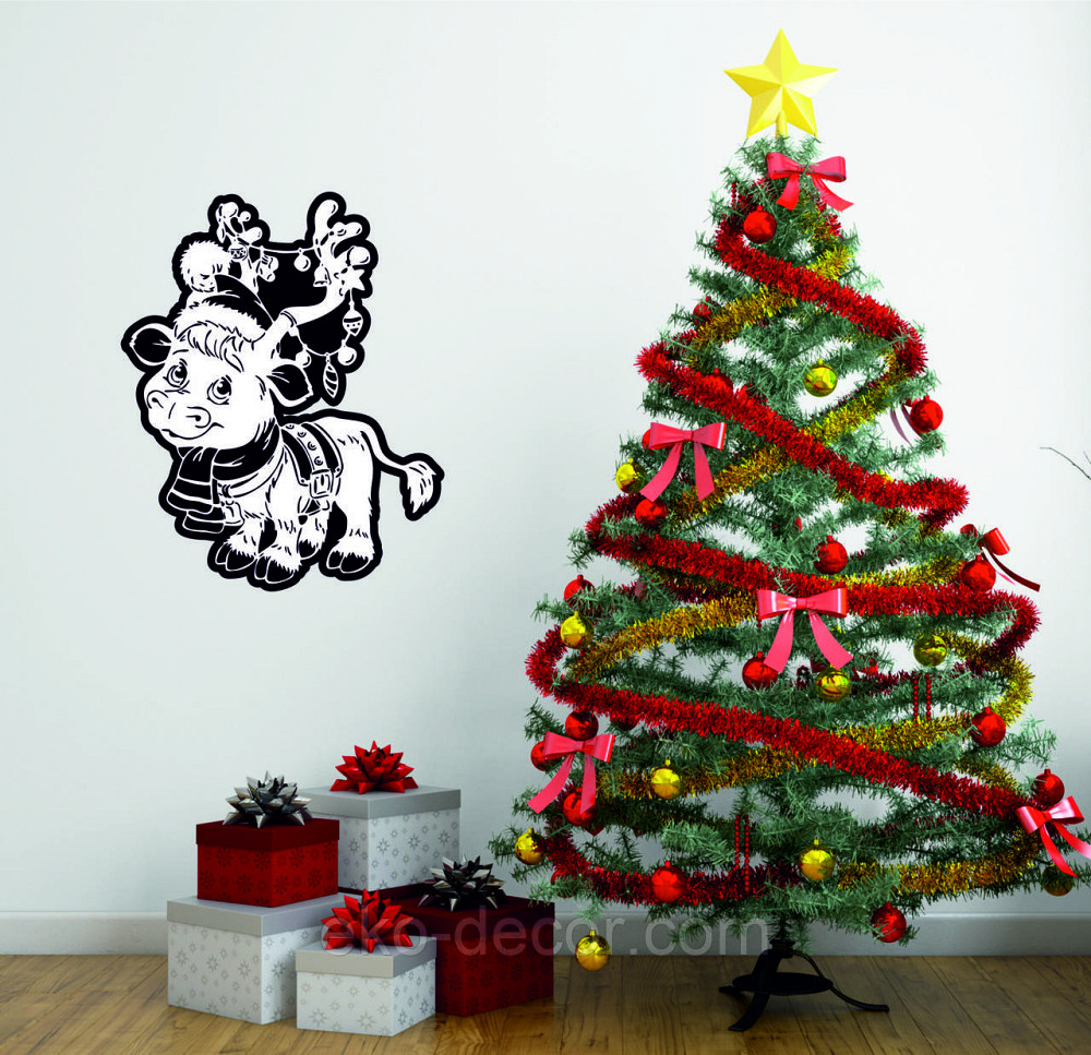 Декоративне настінне Панно «Олень», Декор на стену Київ - фото 6