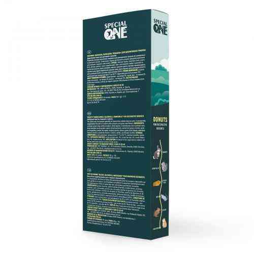 Пончики Special One «Василек, календула, ромашка» для декоративных грызунов, 50 г Винница