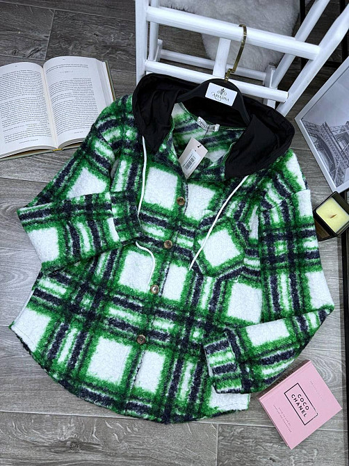 Жіноча тепла базова сорочка з високоякісної тканини Букле баранчик 46/48 Одеса - фото 2