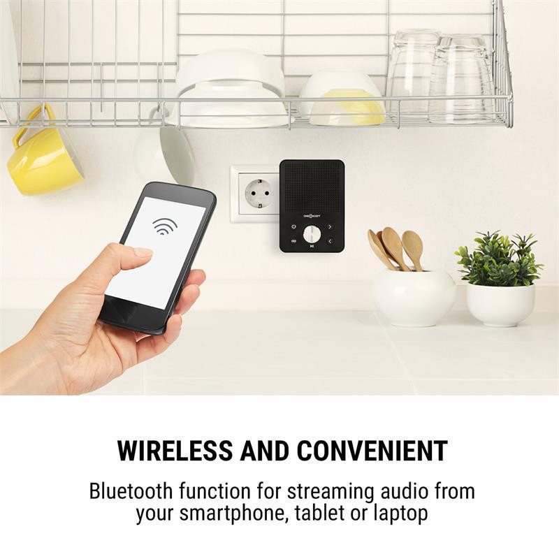 Plug+Play FM-радио с розеткой (Германия, читать описание) Ровно - изображение 2