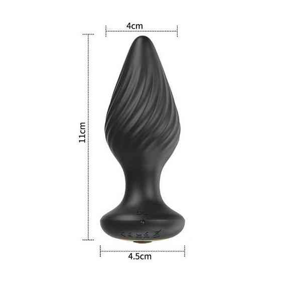 Анальна пробка Nexus Tornado з Д/У 11*4 см - Анальні іграшки Вінниця