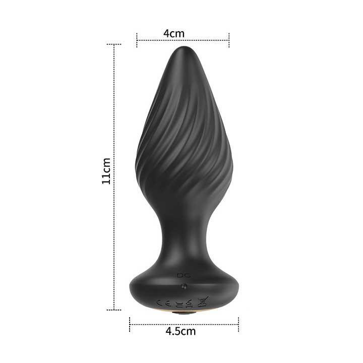 Анальна пробка Nexus Tornado з Д/У 11*4 см - Анальні іграшки Вінниця - фото 5